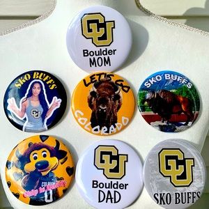 University of Colorado Boulder Buffaloes Game Day Pins